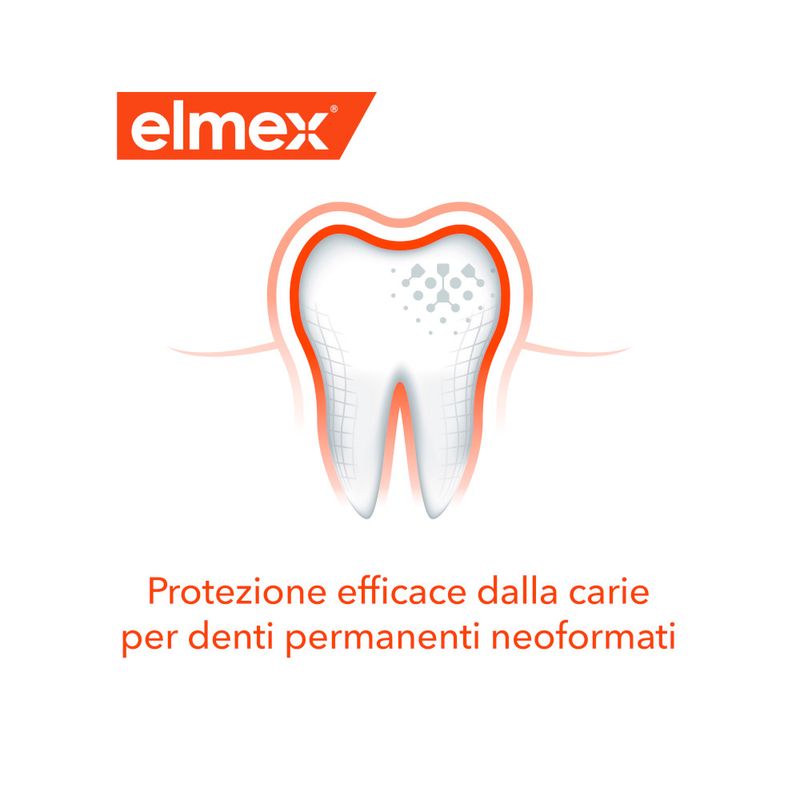 Elmex Collutorio Junior 6-12 anni con fluoruro amminico protegge efficacemente dalla carie 400ml-2