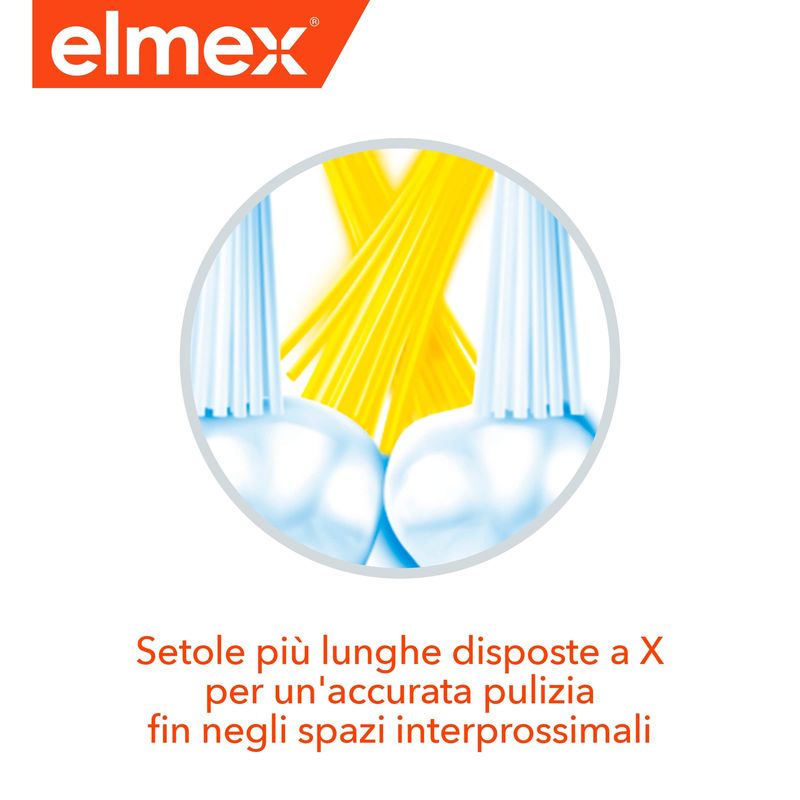 Elmex Spazzolino Junior 6-12 anni studiato per il passaggio ai denti permanenti Morbido-2