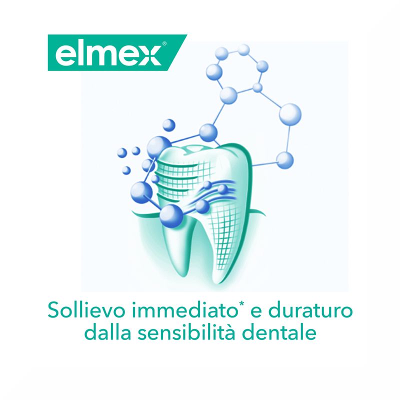 Elmex Dentifricio Sensitive Professional Whitening sollievo immediato dal dolore dei denti 75ml-4