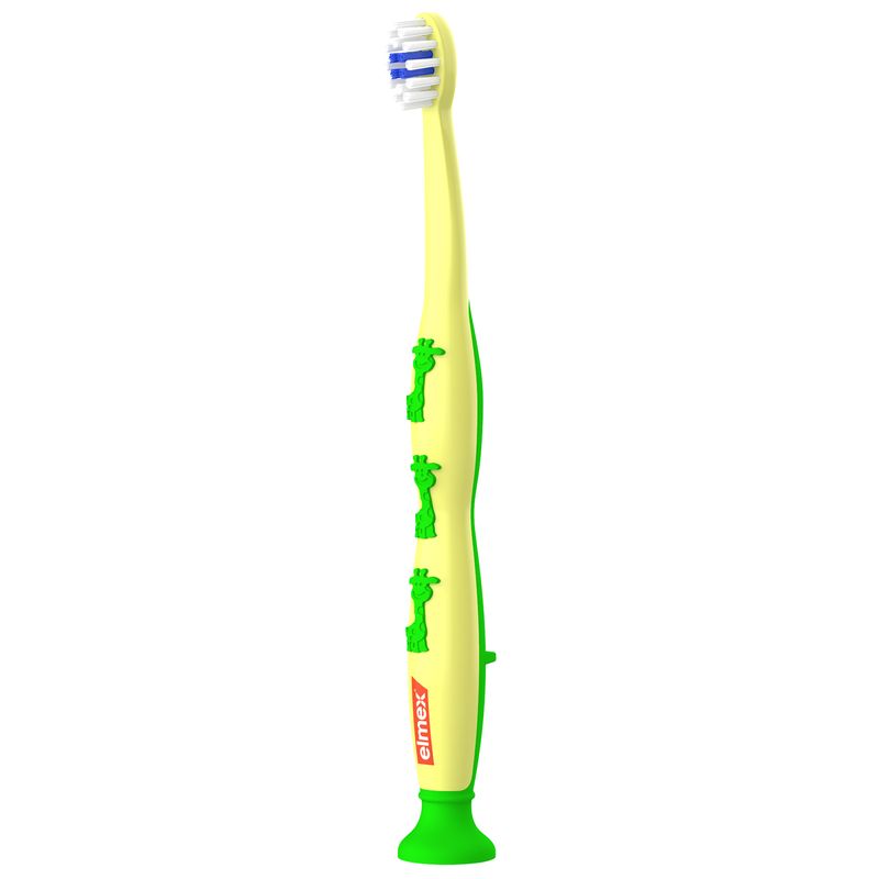 Elmex spazzolino educativo morbido 3-6 anni 1 pezzo colori assortiti-4