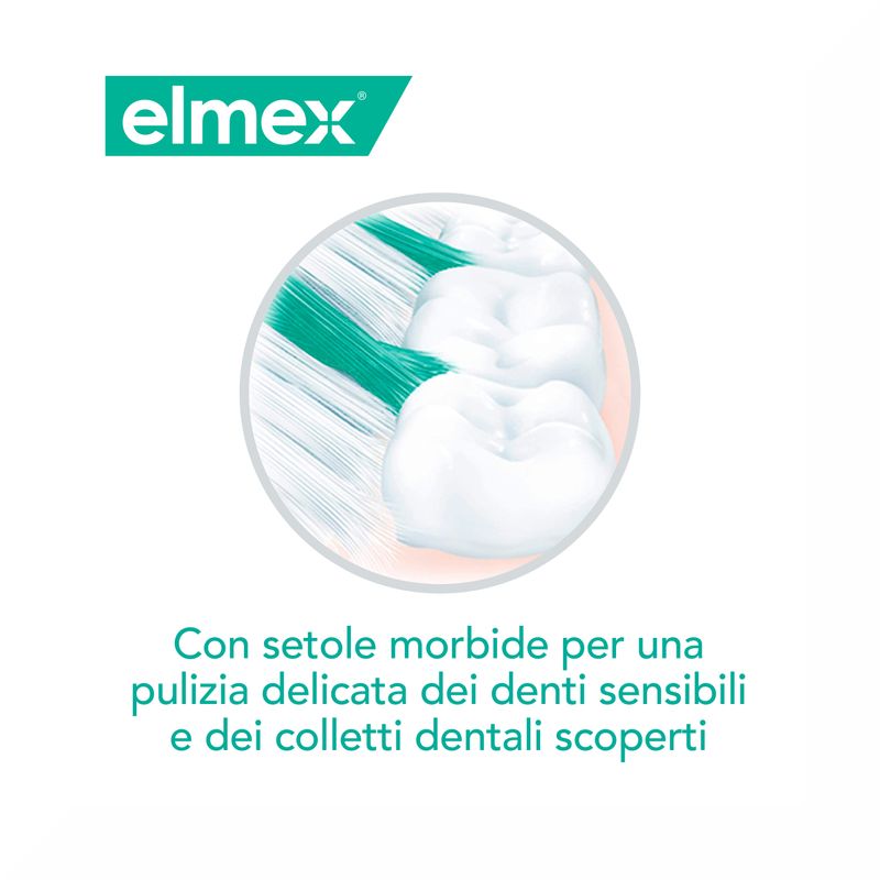 Elmex Spazzolino Sensitive Extra Morbido per una pulizia delicata dei denti sensibili 1 pezzo-3