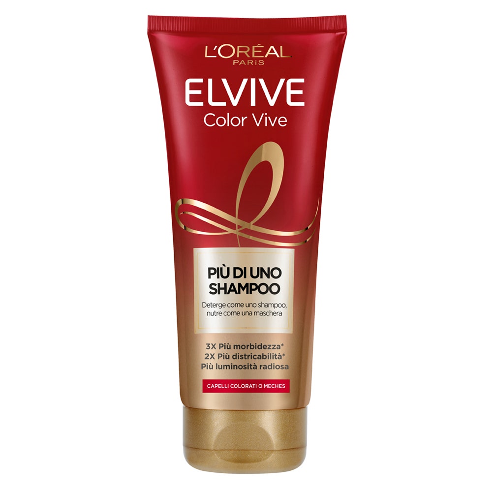 L'Oréal Paris Elvive Più Di Uno Shampoo Color Vive Shampoo Capelli Colorati 200ml-1