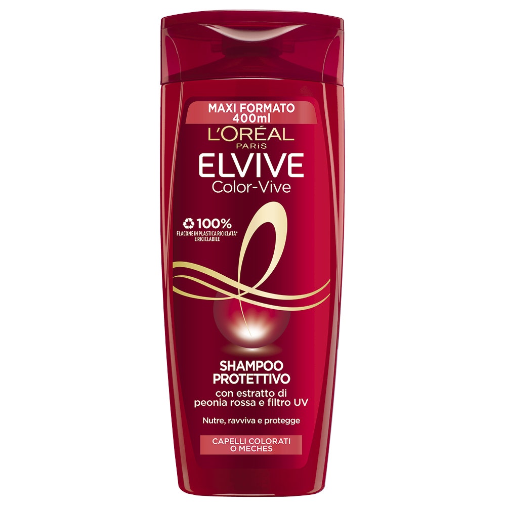 L'Oréal Paris Elvive Color Vive Shampoo Capelli Colorati/Mèches 400 ml-1