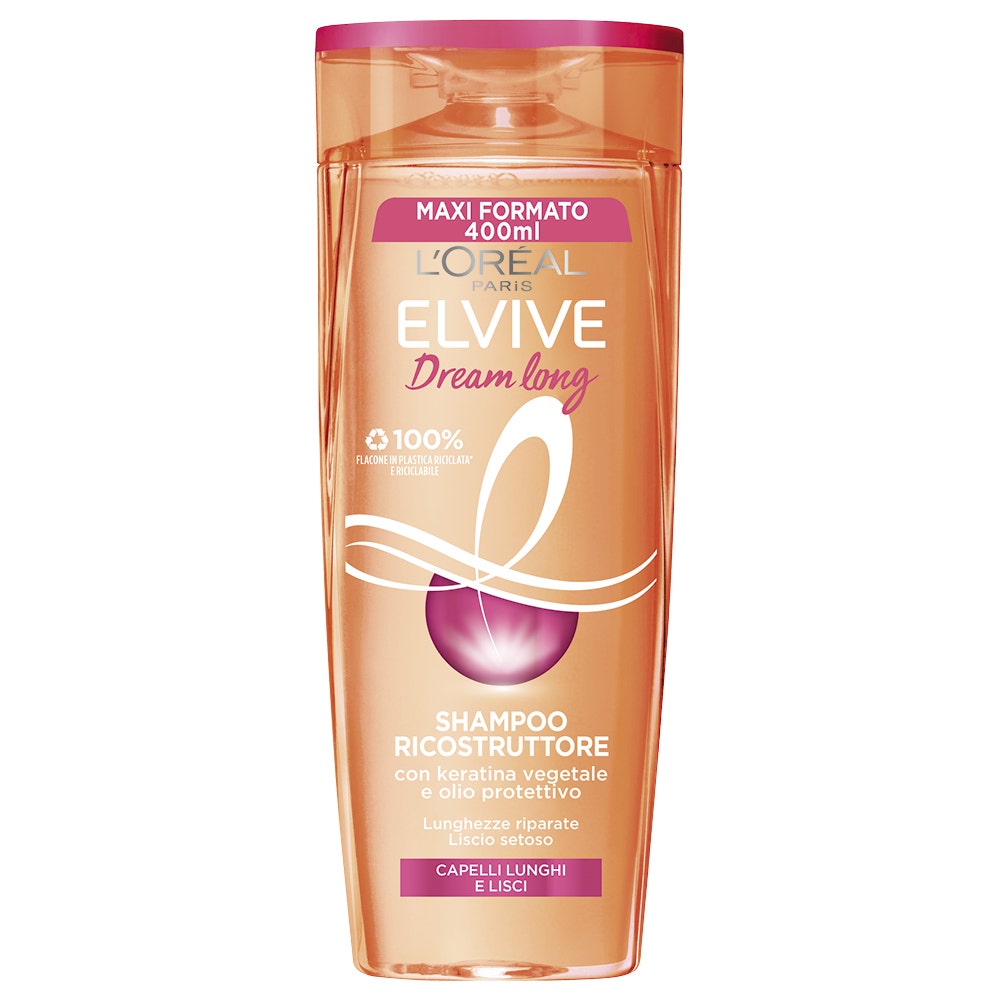 L'Oréal Paris Elvive Dream Long Shampoo Capelli Lunghi/Lisci 400 ml-1