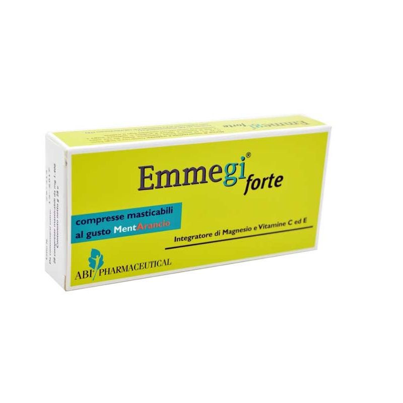 Emmegi Forte integratore alimentare di Magnesio 20 compresse masticabili-1