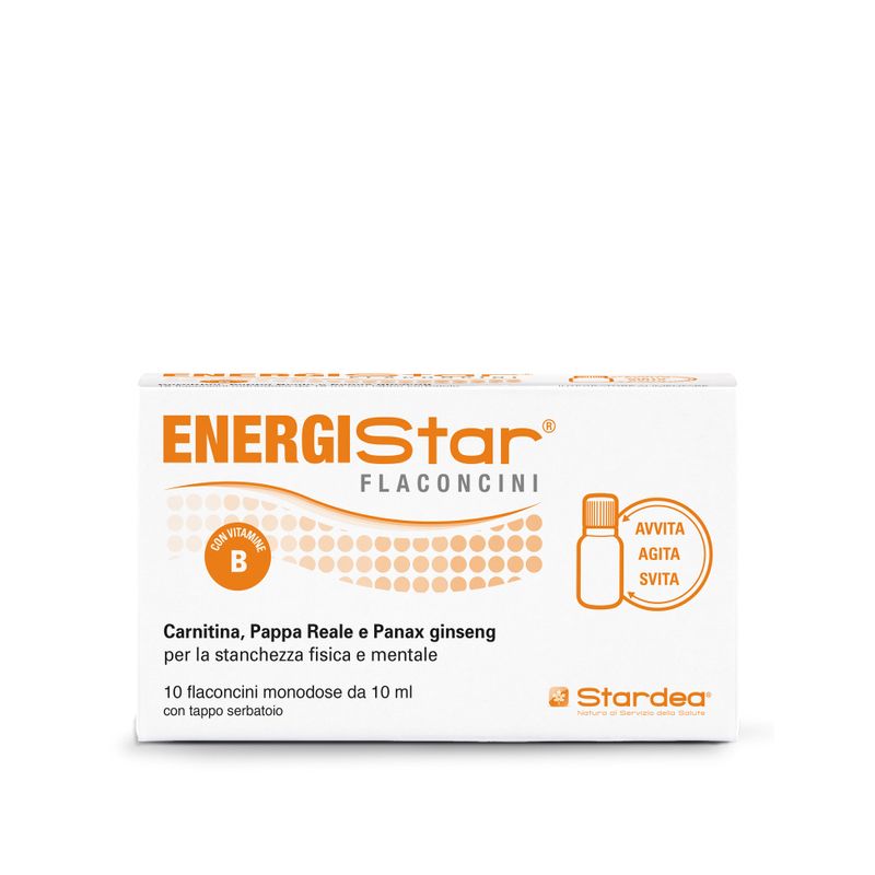 Energistar stanchezza e fatica 10 flaconcini monodose-1