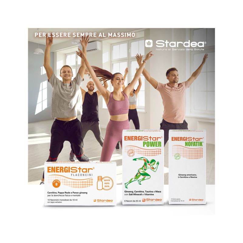 Energistar stanchezza e fatica 10 flaconcini monodose-6