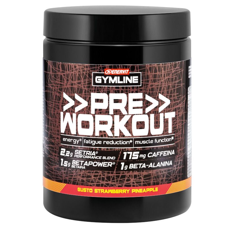 Enervit Gymline Pre Workout gusto Fragola e Ananas 313g-1