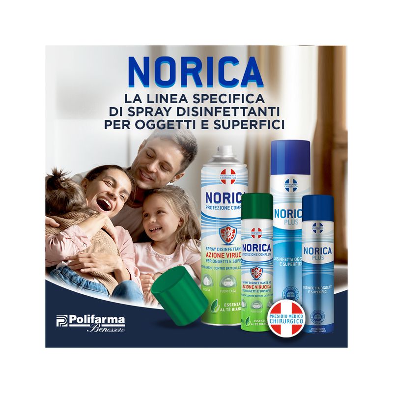 Norica Protezione Completa spray disinfettante per oggetti e superfici 75ml-5
