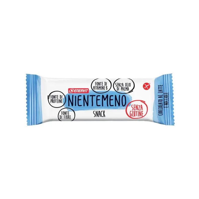 Enervit Nientemeno Barretta Cioccolato Latte e Nocciola 3x21g-2