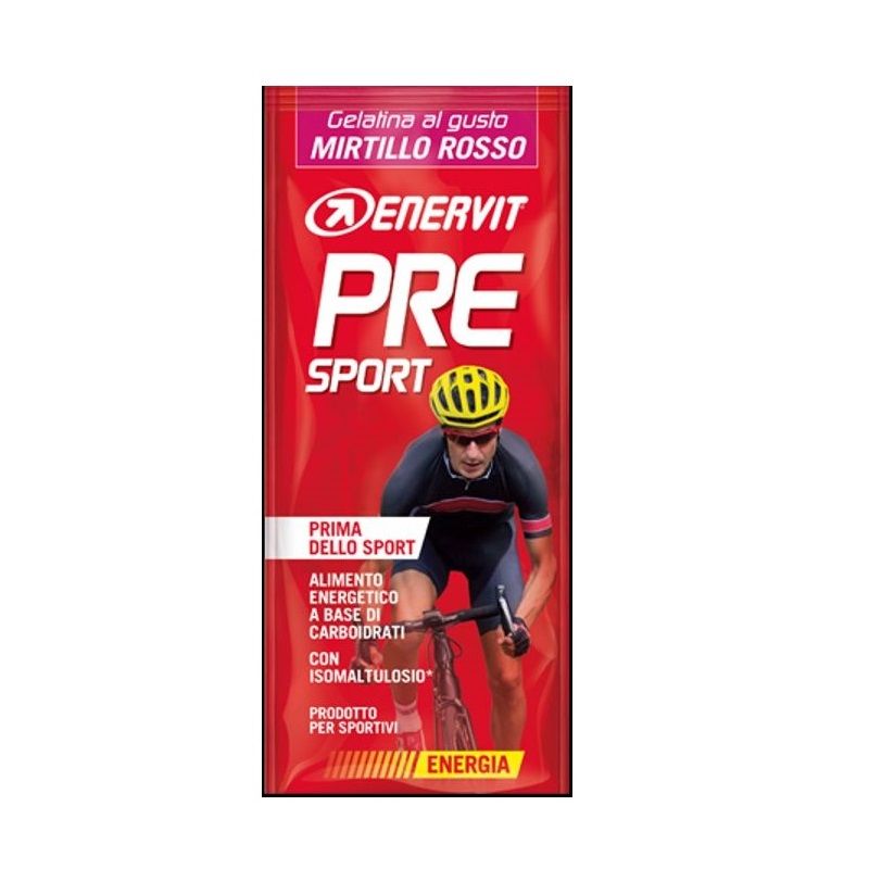 Enervit Pre Sport gelatina al gusto di Mirtillo rosso 45g-1