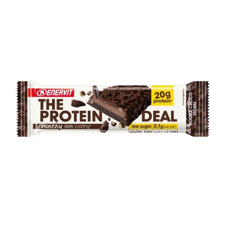 Enervit The Protein Deal Barretta 55g Doppio Cioccolato-1
