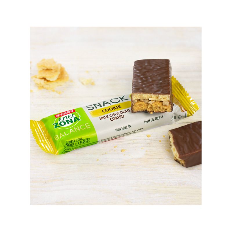 Enerzona Snack Cookie Box 30 Barrette-3