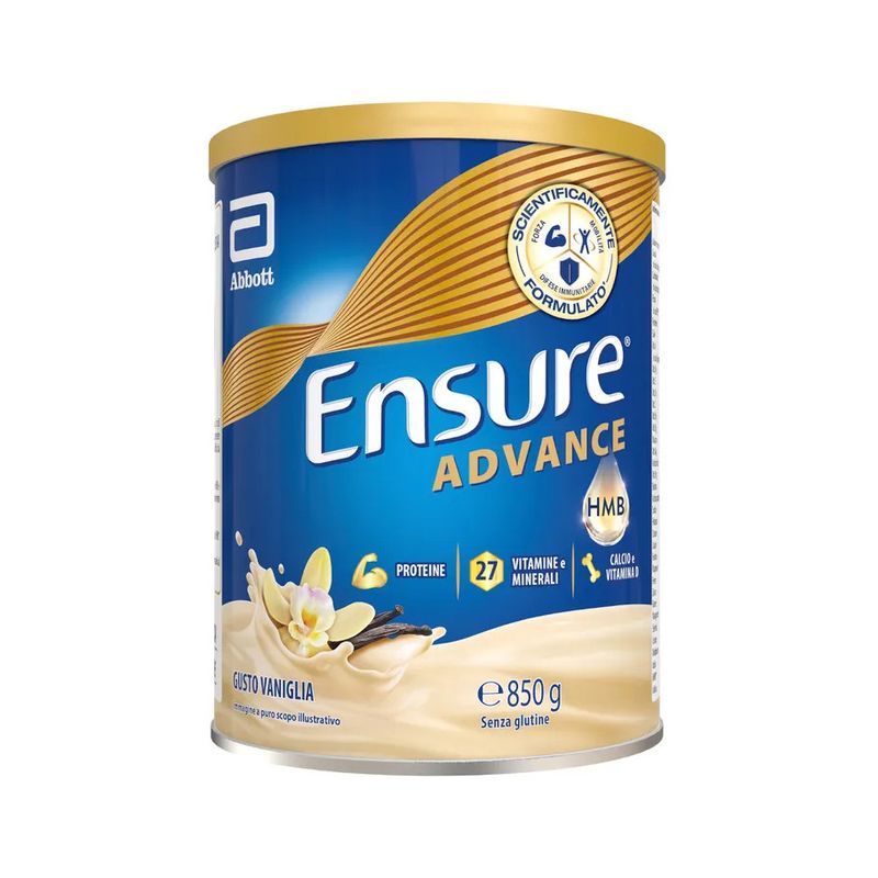 Ensure Advance Integratore Alimentare Proteico Vaniglia 850g-1