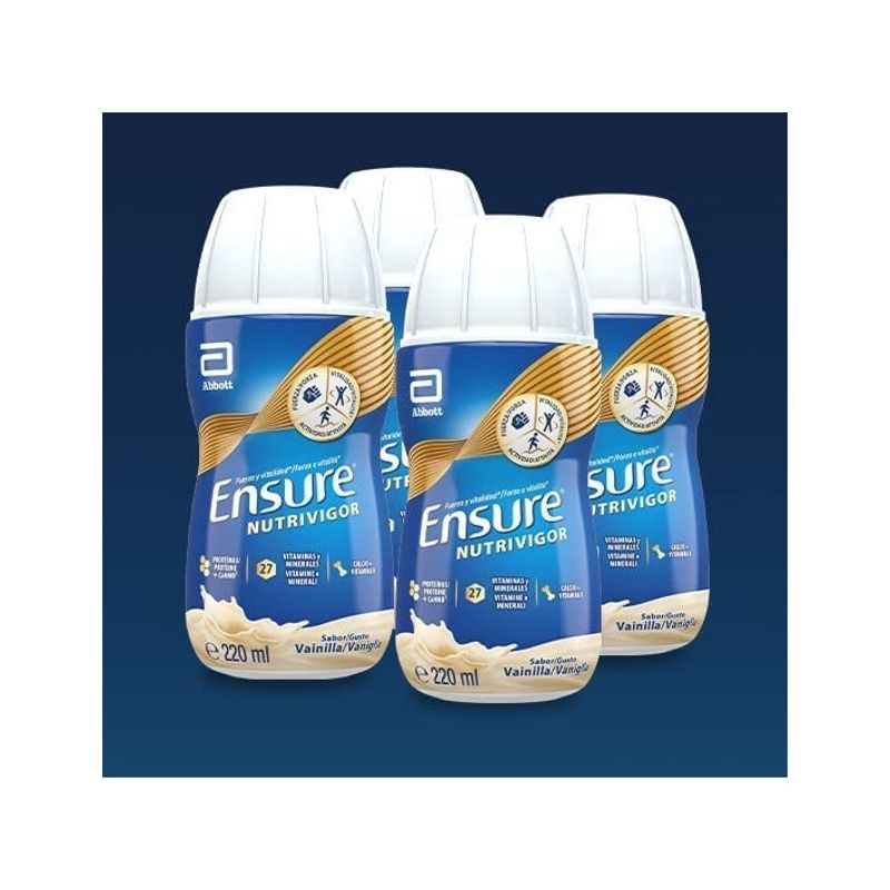 Ensure NutriVigor Drink Forza e Vitalità gusto Vaniglia 220mlx4 pezzi-2