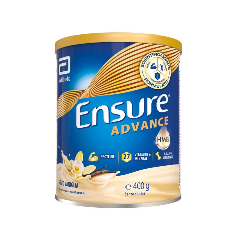 Ensure Advance Integratore Alimentare Proteico Vaniglia 400g-1