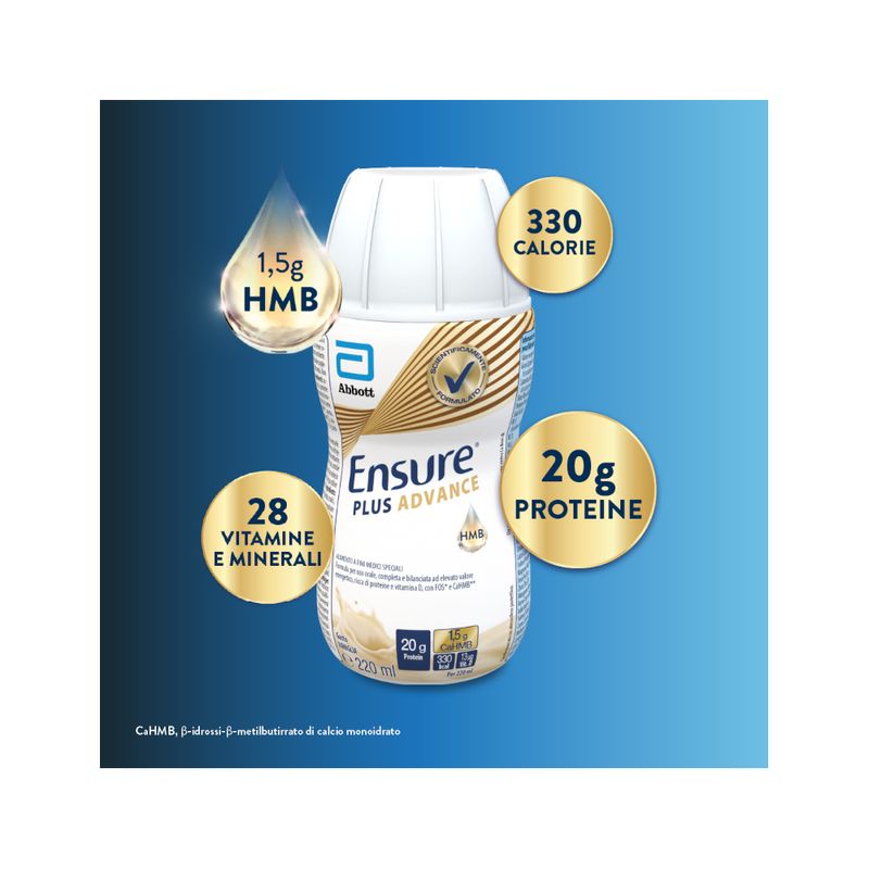Ensure Plus Advance Drink Vaniglia 4x220ml-3