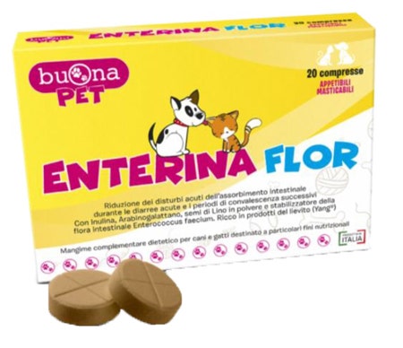 Enterina Flor Cani E Gatti 20 Compresse-1