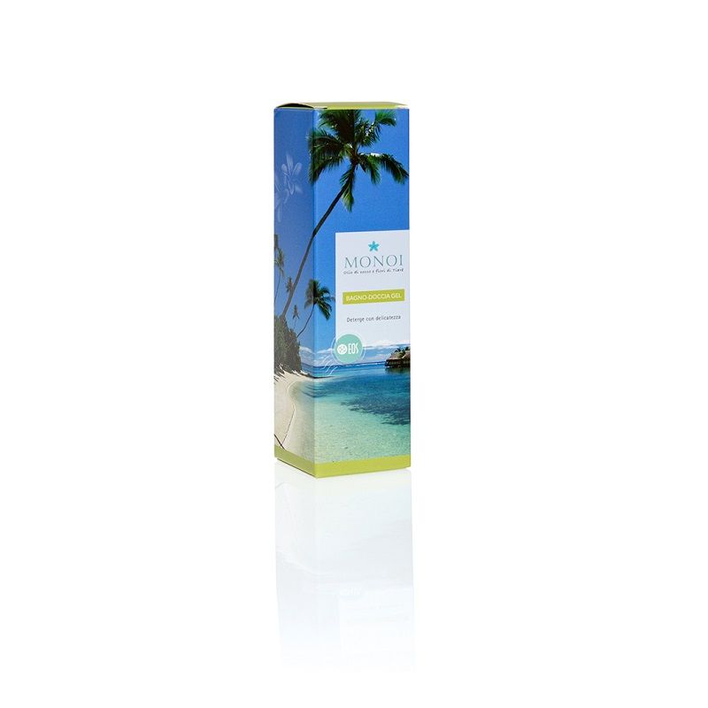 Eos Monoi Bagnodoccia Gel deterge con delicatezza 200ml-1