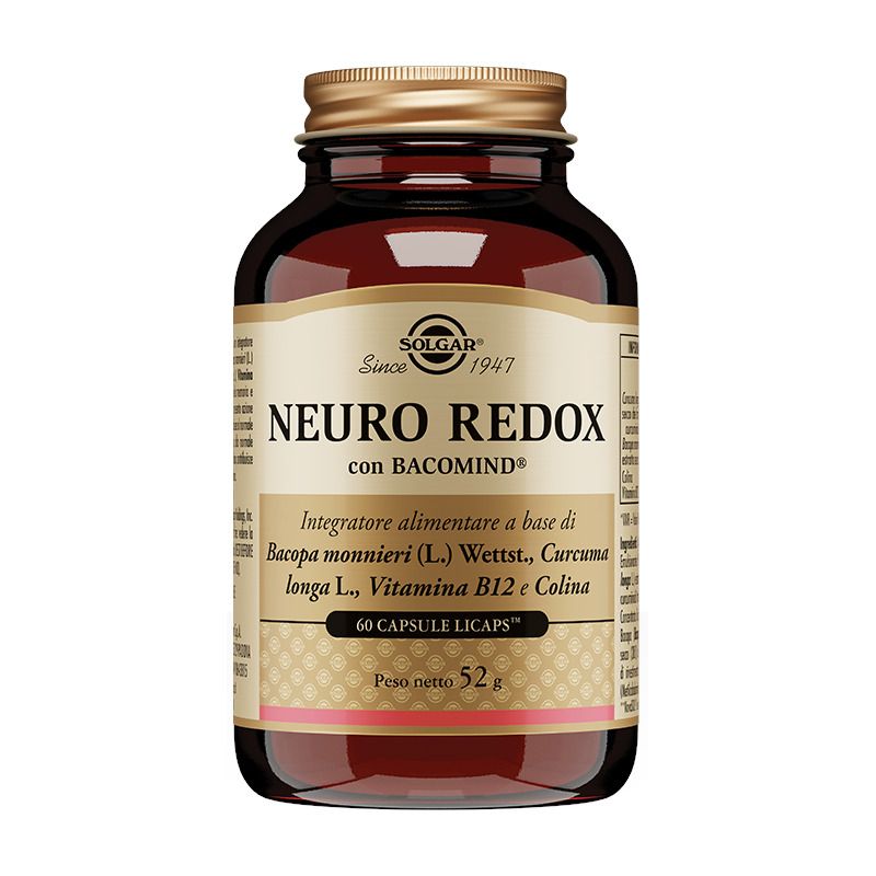 Solgar Neuro Redox per memoria e funzioni cognitive 60 capsule-1