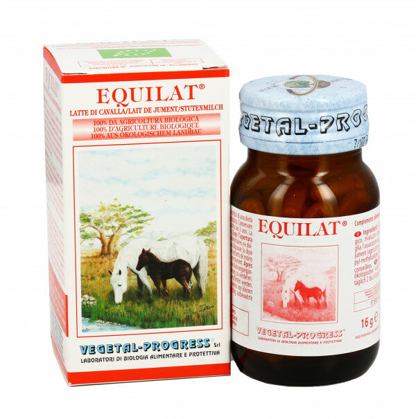 Vegetal Progress Equilat Bio latte di cavalla concentrato 80 capsule-2