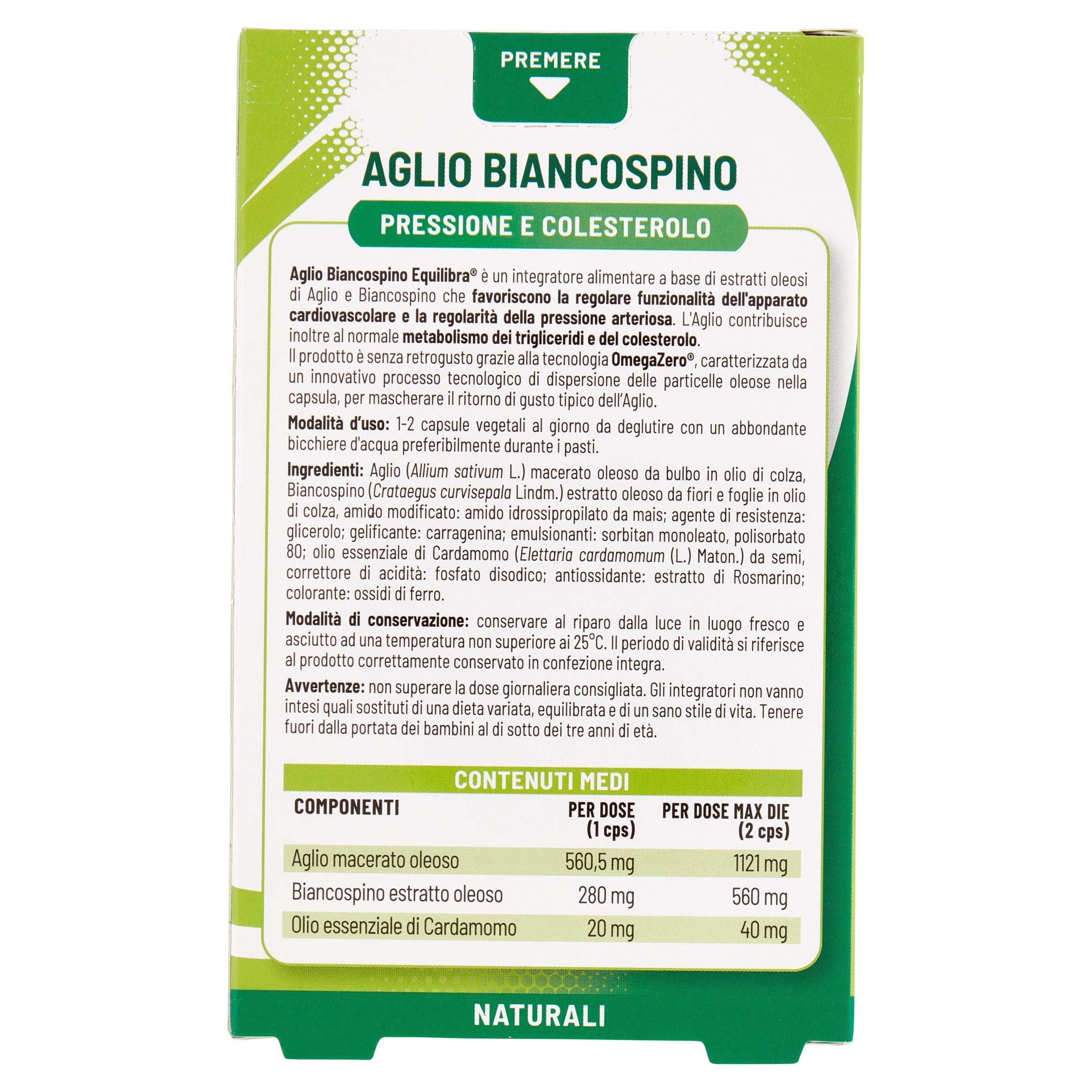 Equilibra Aglio Biancospino 32 perle vegetali-2