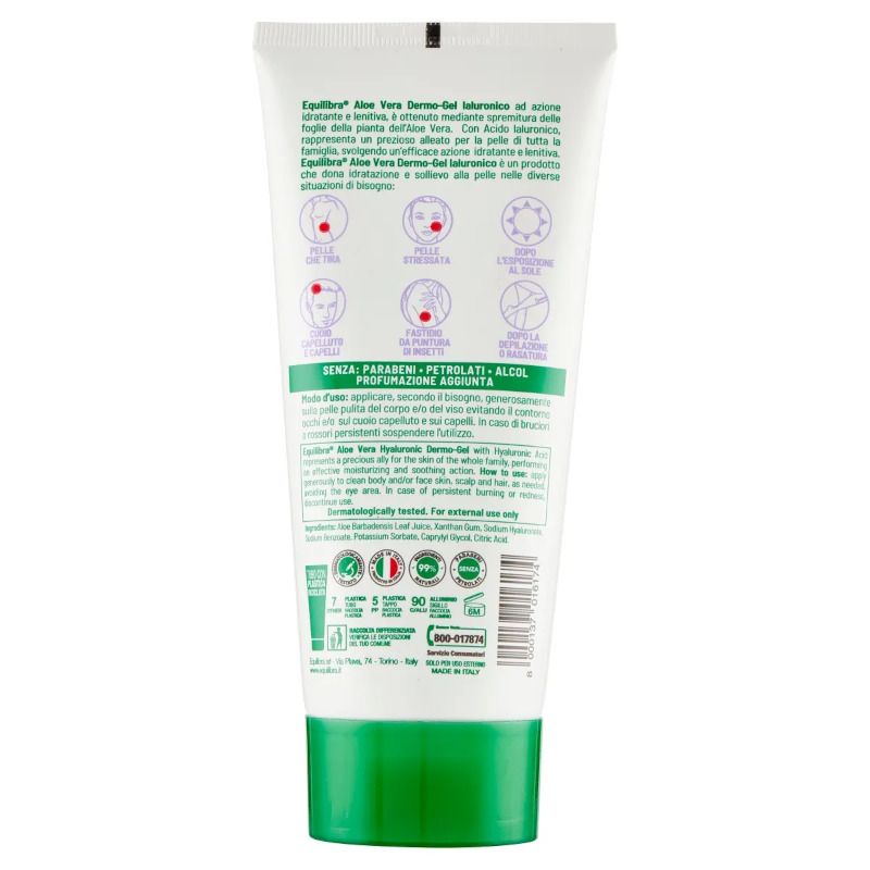 Equilibra Aloe Dermo-Gel Ialuronico 150ml-2