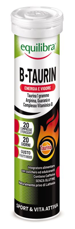 Equilibra B-Taurin Energia Istantanea 20 compresse effervescenti-1