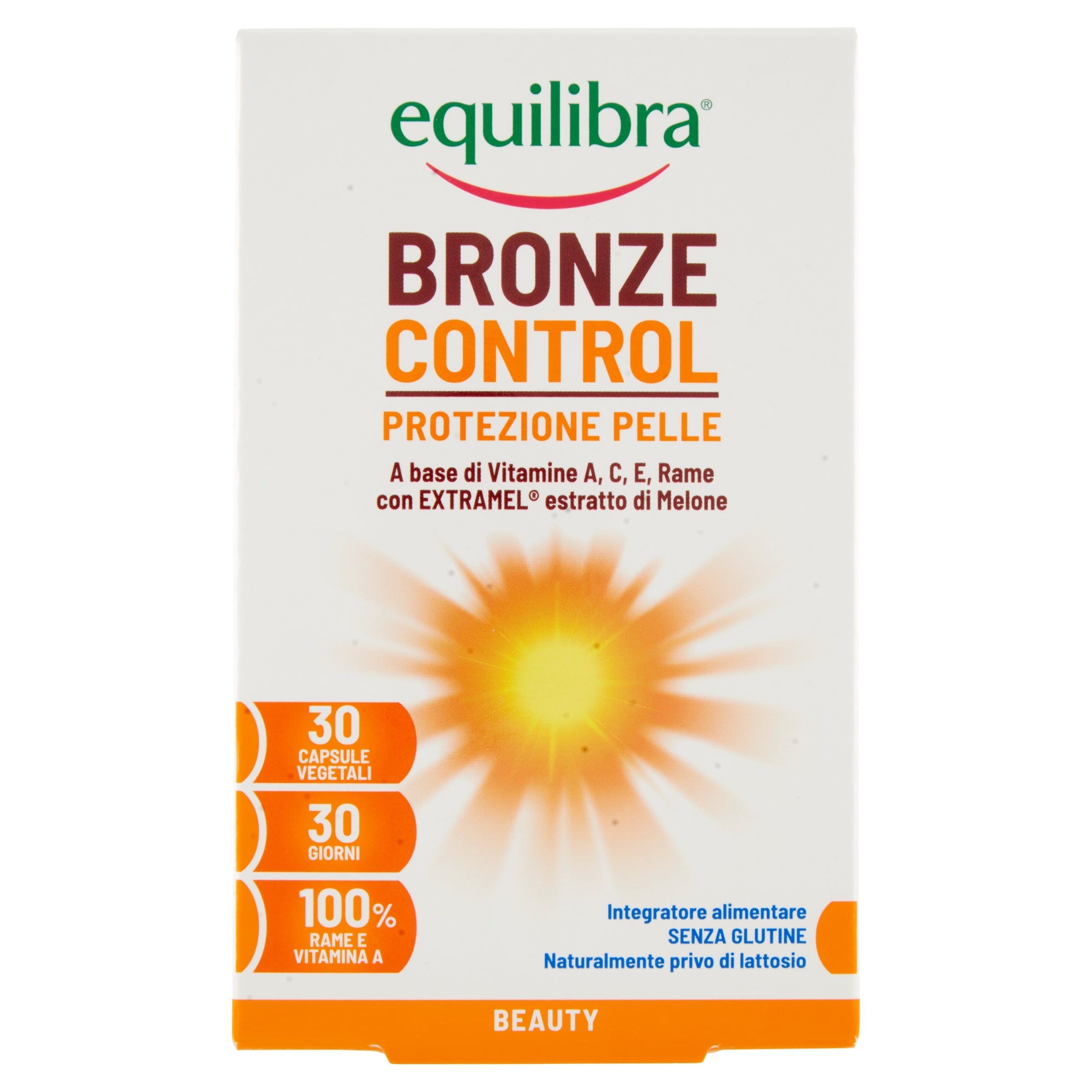 Equilibra Bronze Control antiossidante e abbronzante 30 vegicaps soft-1
