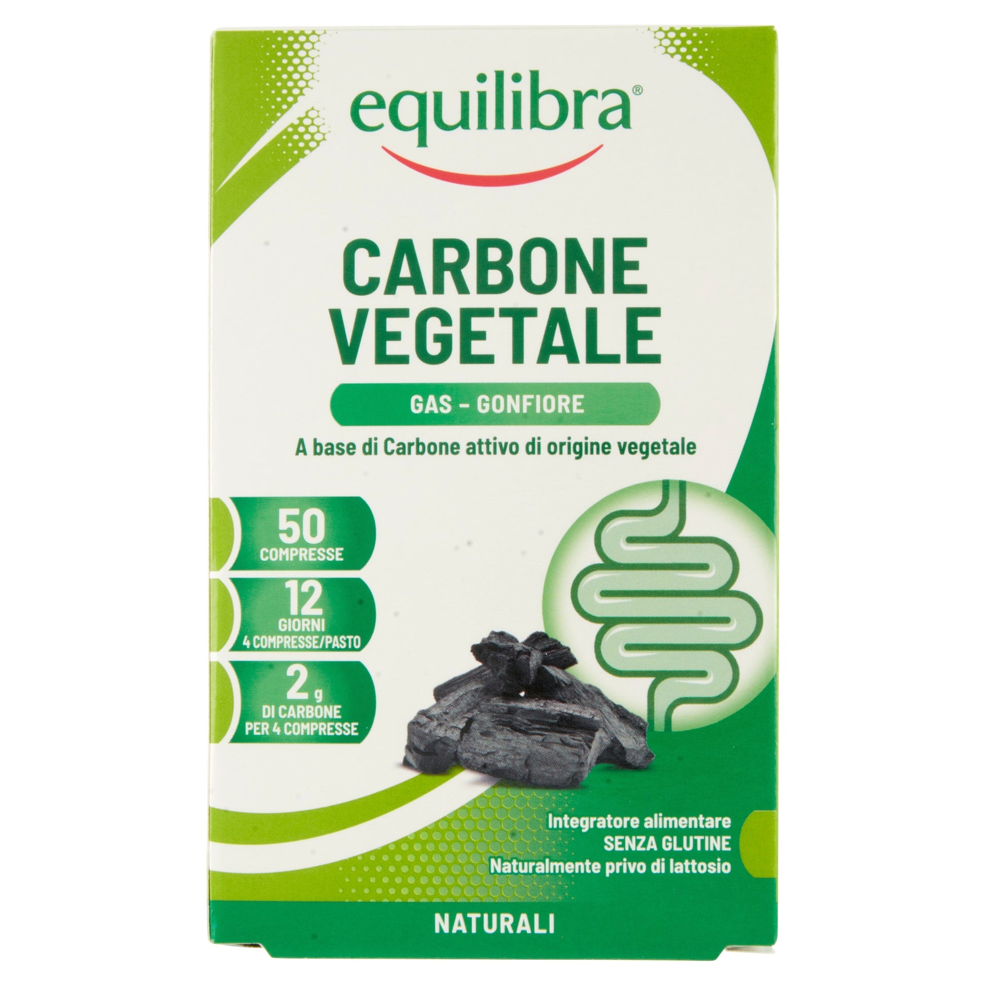 Equilibra Carbone Vegetale 50 compresse-1