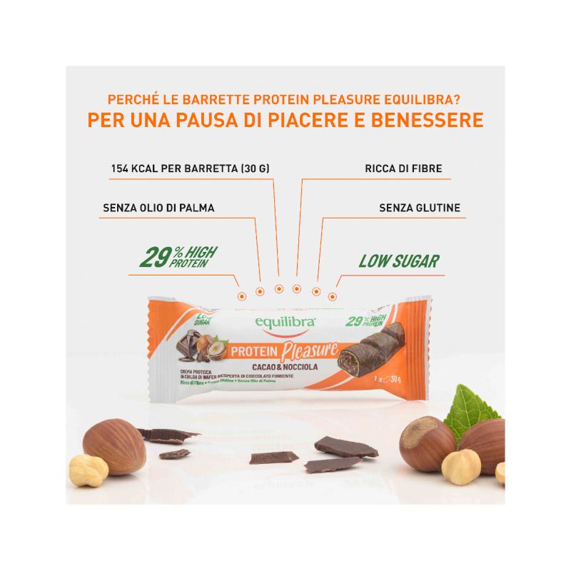 Equilibra Crock Cacao&Nocciola 1 Barretta Proteica-3