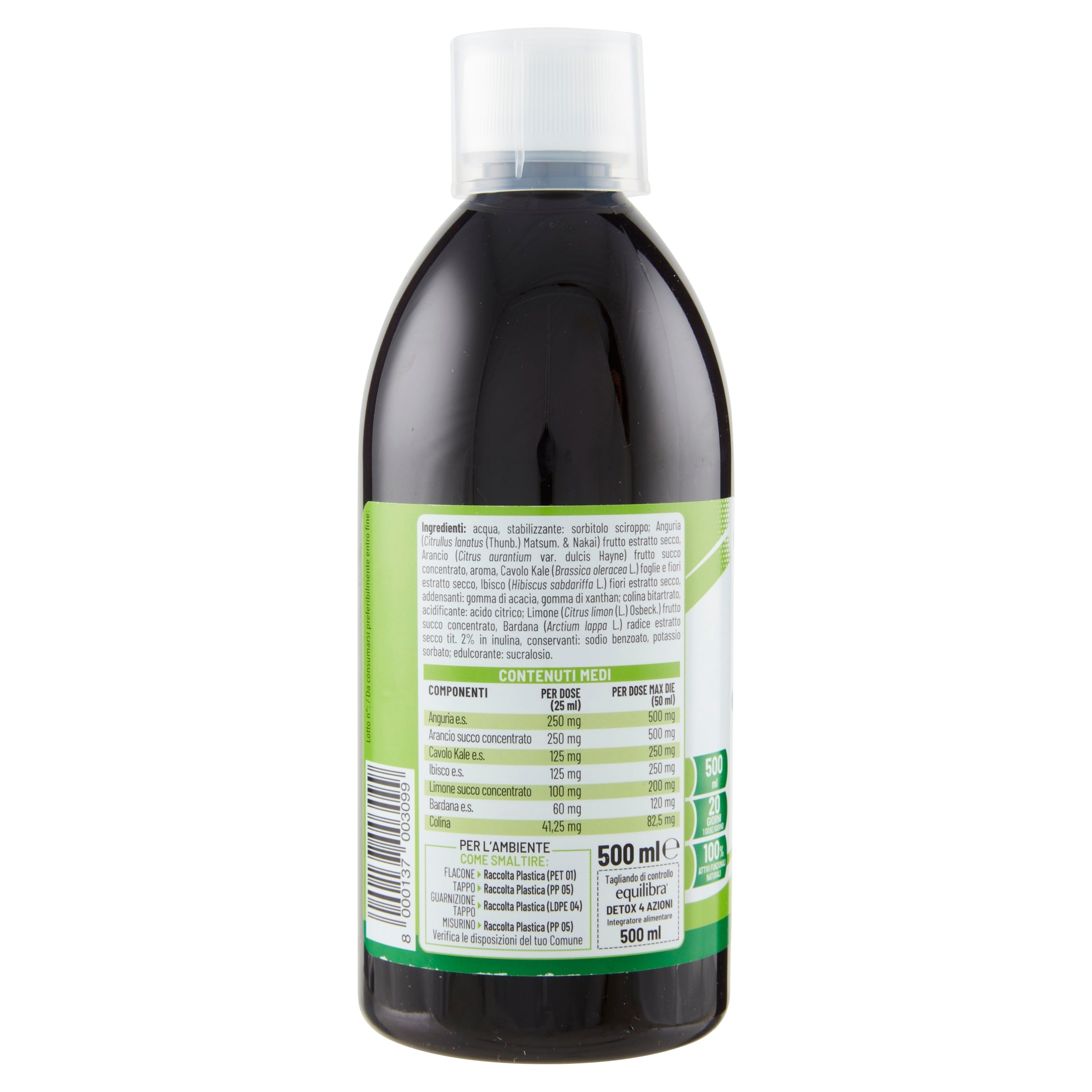 Equilibra Detox 4 Azioni 500ml-2