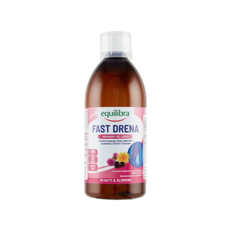 Equilibra Fast Drena perdita di peso gusto Lime 500ml-1