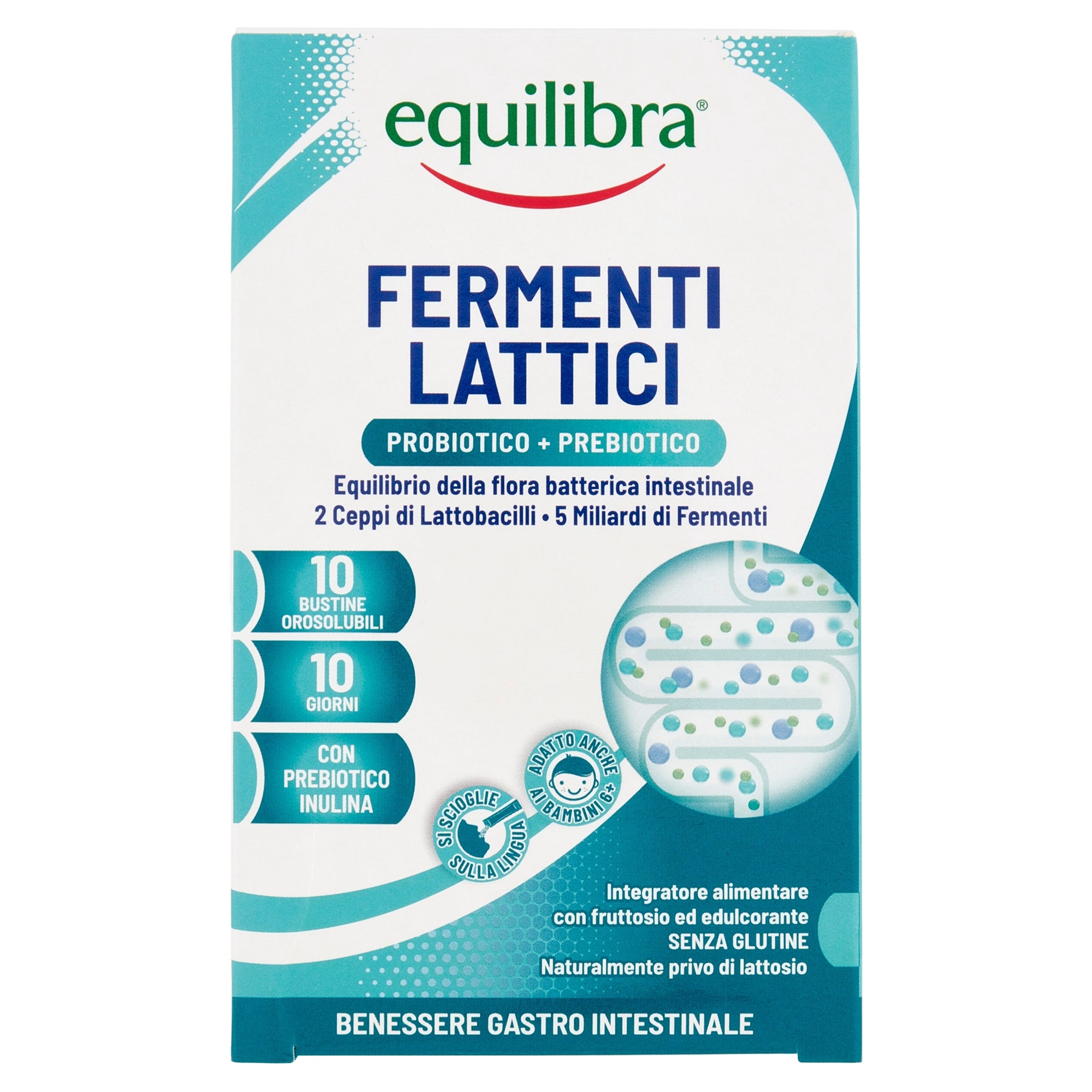 Equilibra Fermenti lattici orosolubili 10 bustine stick pack-1