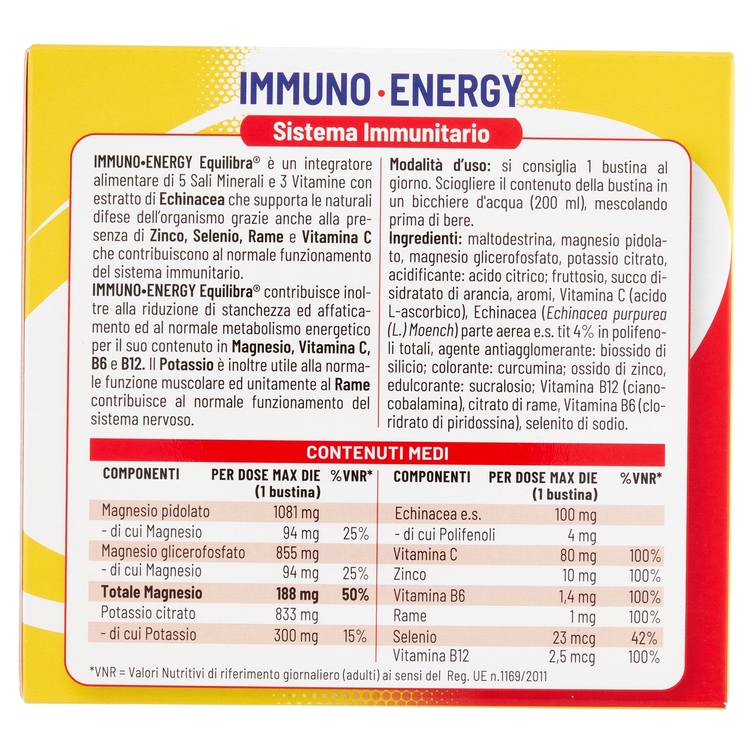 Equilibra Immuno Energy Potassio e Magnesio 14 bustine-2