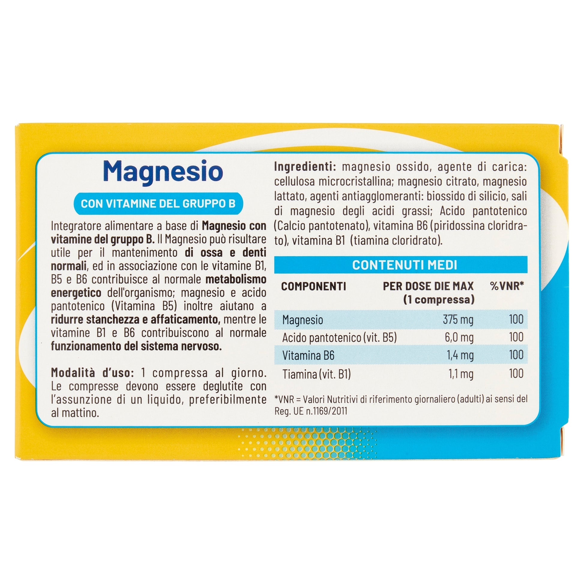 Equilibra Magnesio 30 compresse senza glutine-2