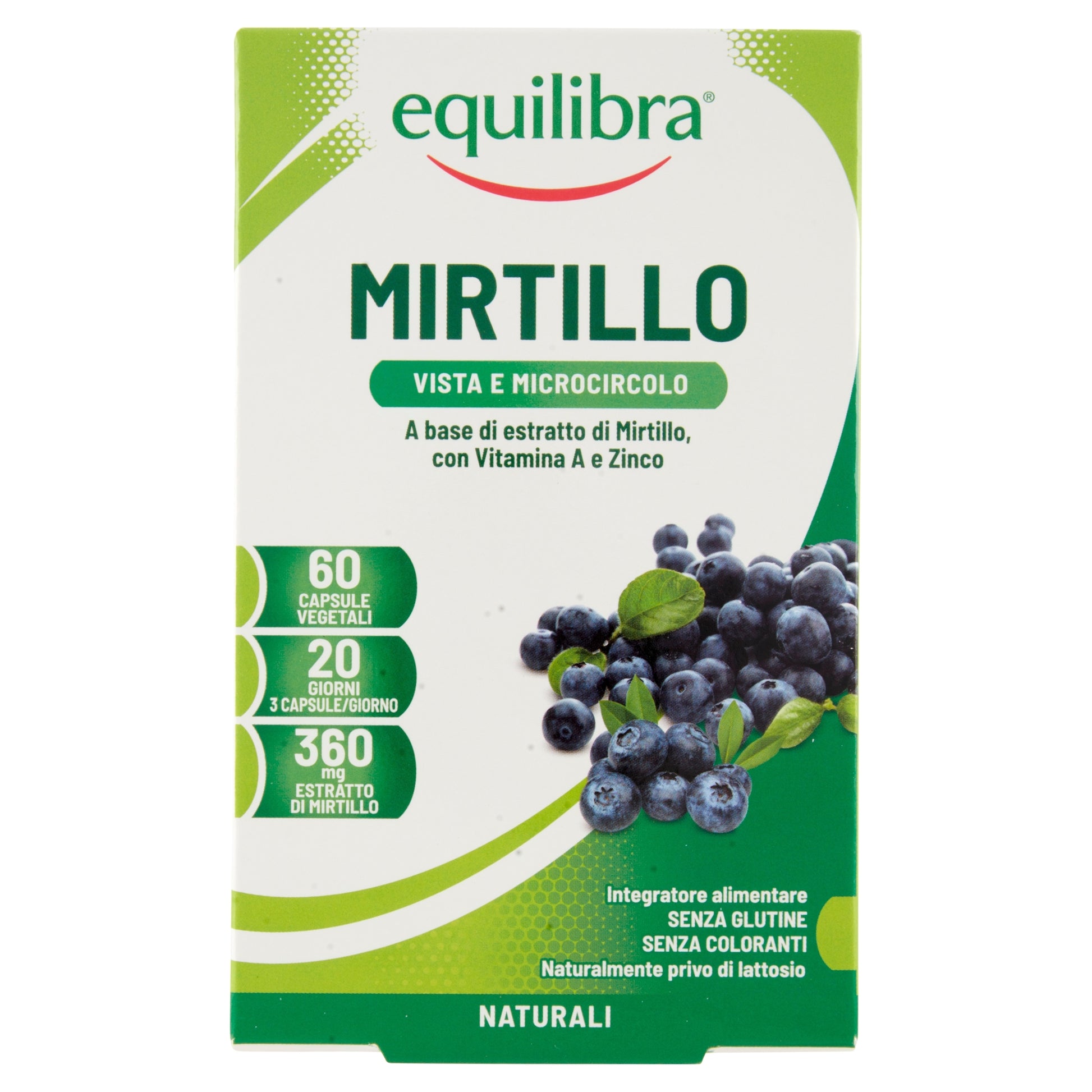 Equilibra Mirtillo integratore alimentare 60 perle-1