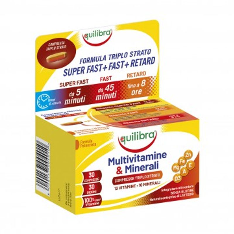 Equilibra multivitamine & minerali 30 compresse-1