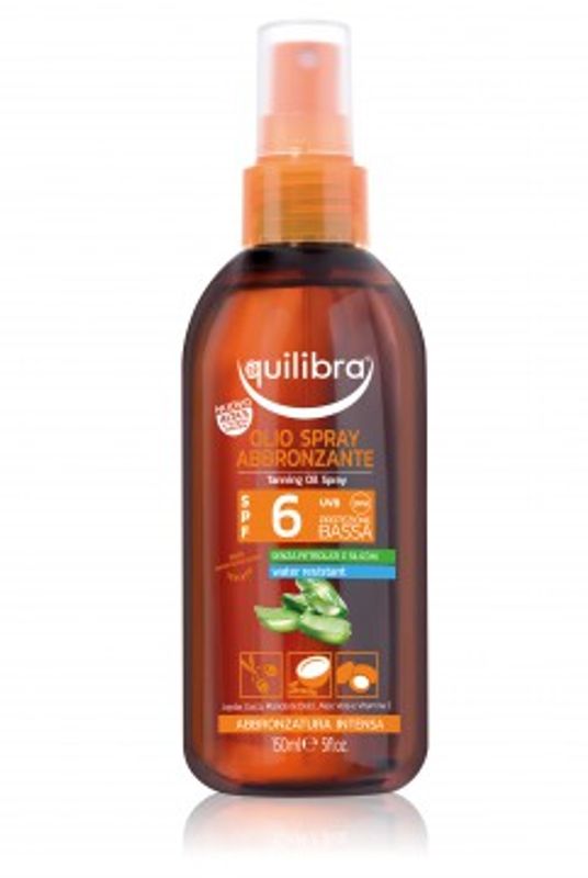 Equilibra Olio Spray SPF6 Abbronzante 150ml-1