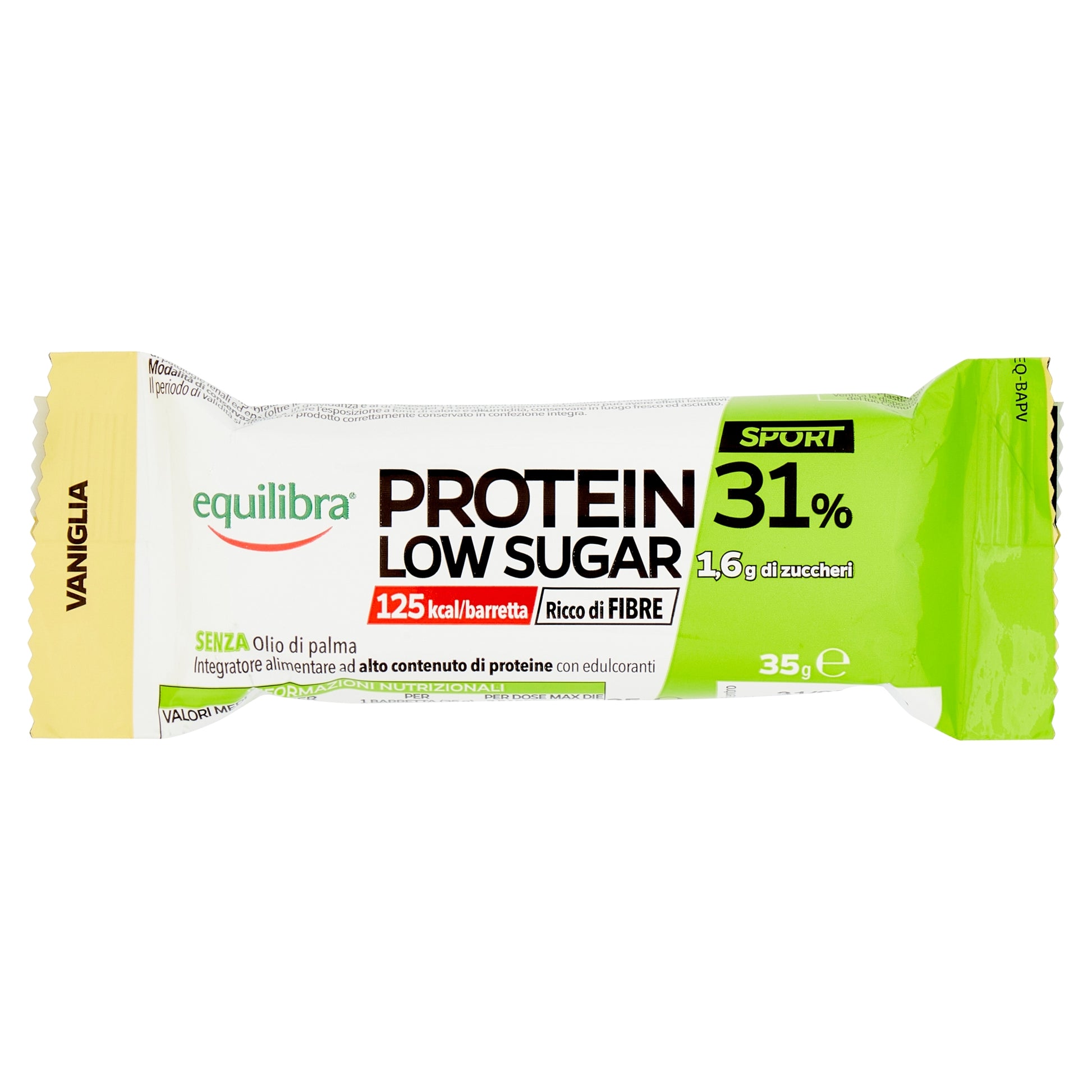Equilibra Protein 31% Low Sugar gusto vaniglia 35g-1