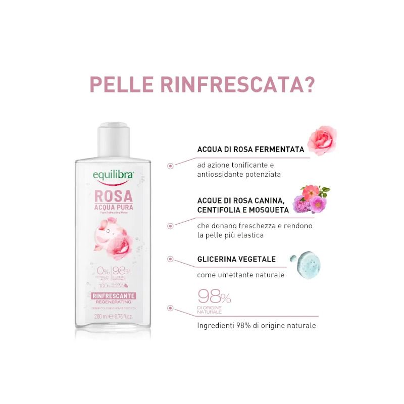 Equilibra Rosa Acqua Pura Tonificante 200ml-2