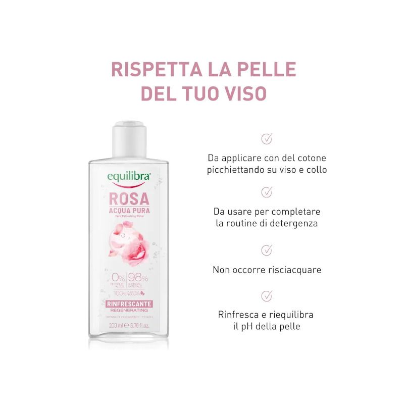 Equilibra Rosa Acqua Pura Tonificante 200ml-4
