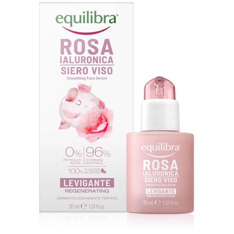 Equilibra Rosa Ialuronica Siero Viso Levigante 30ml-1
