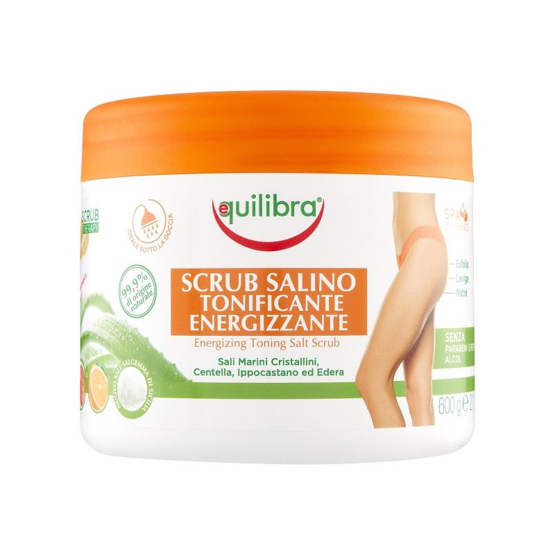 Equilibra Scrub Salino tonificante energizzante 600g-1