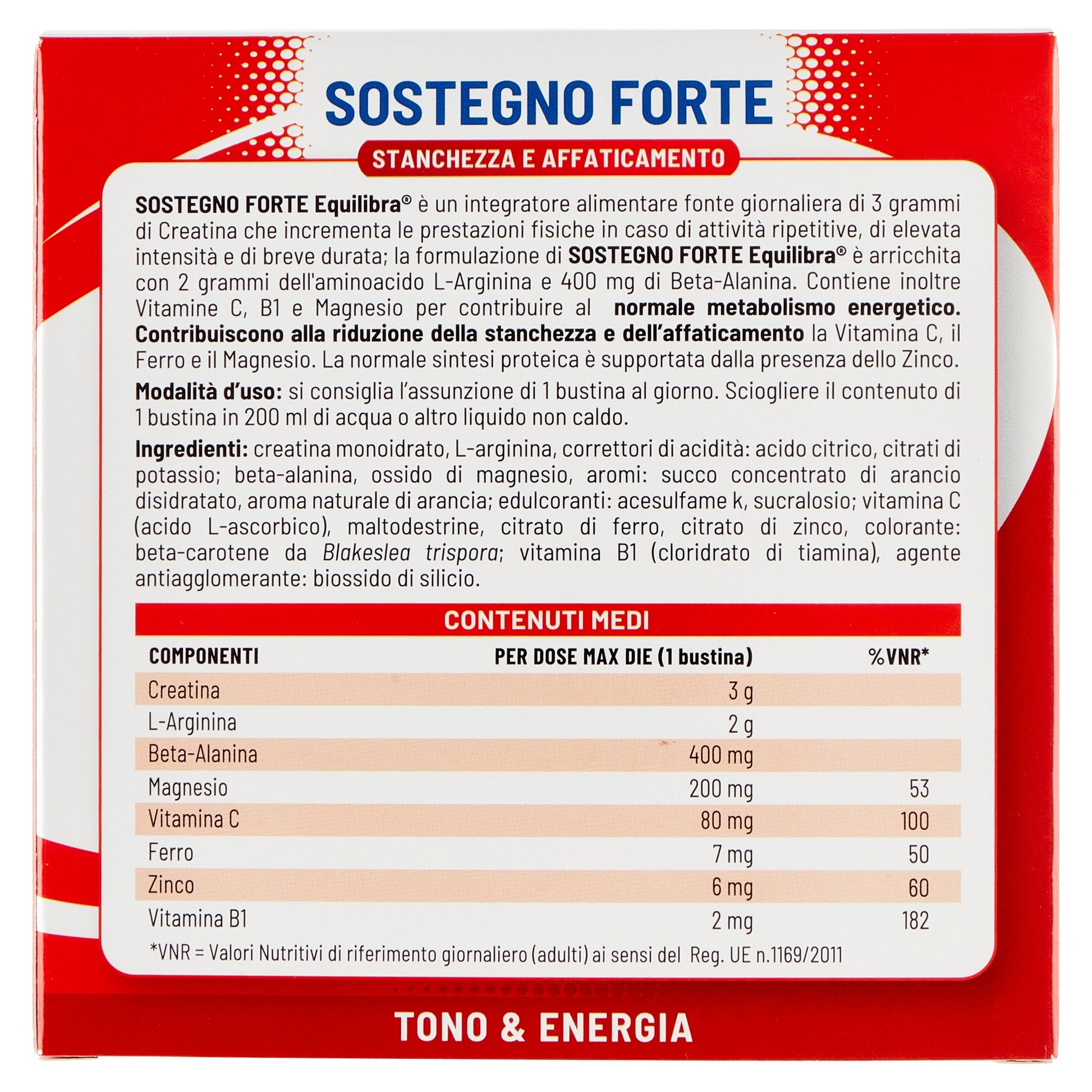 Equilibra Tono ed Energia Sostegno Forte 22 bustine-2