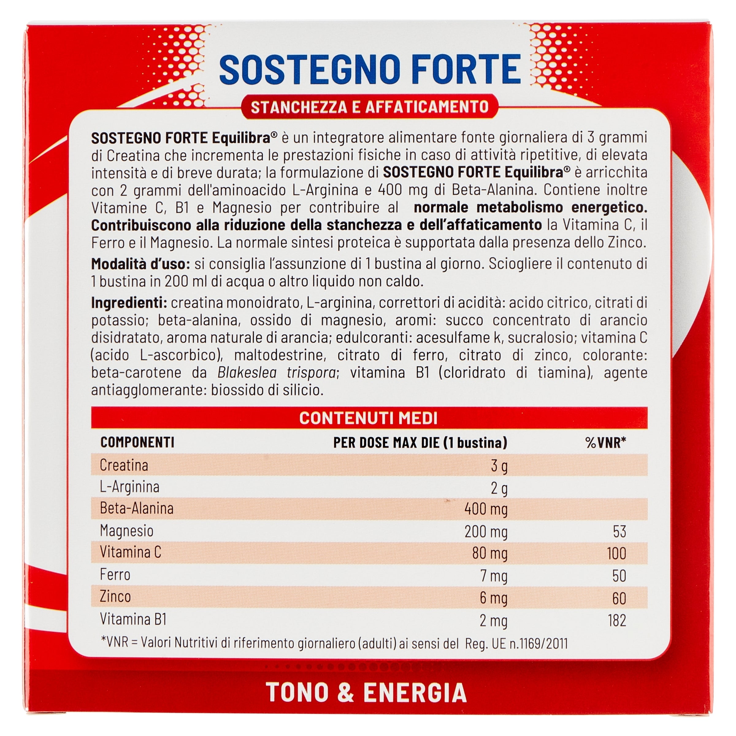 Equilibra Tono ed Energia Sostegno Forte 22 bustine-2