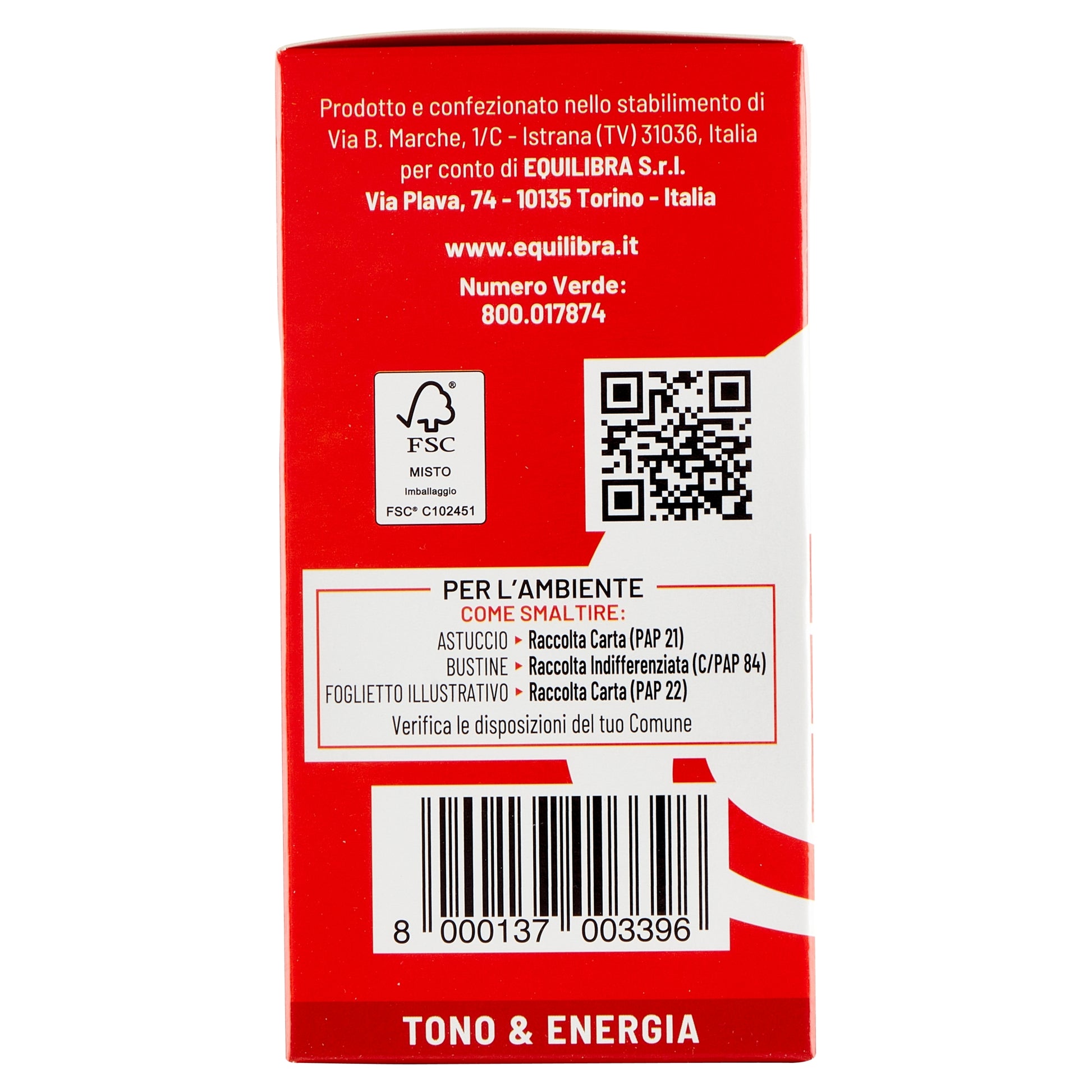 Equilibra Tono ed Energia Sostegno Forte 22 bustine-4