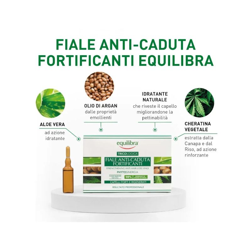 Equilibra Tricologica Fiale Anti-Caduta Fortificanti 10 Fiale-3