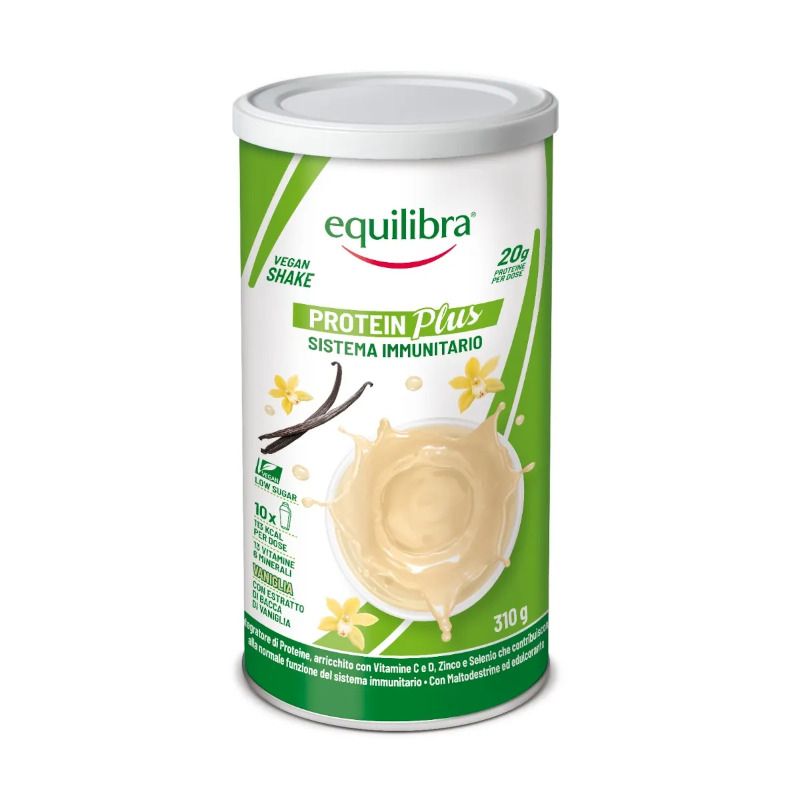 Equilibra Vegan Protein Shake Vaniglia 310g-1