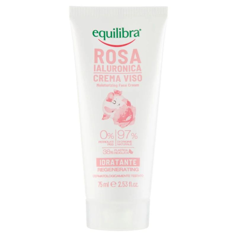 Equilibra Viso Rosa Ialuronica Crema Viso Idratante 75ml-1
